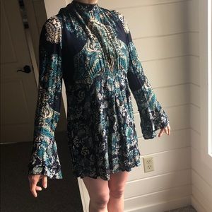 Bohemian mini dress